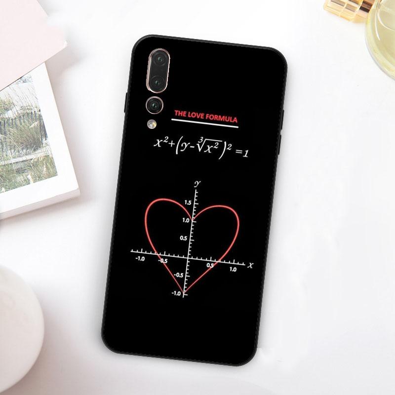Math Equations Formula For Huawei Nova 11 10 9 SE Y70 Y60 Y90 Y61 Y91 Y73 Y72 12i 11i 8i P30 P40 Lite P60 Pro Case
