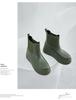 Women's Non-slip Martin Rain Boots - Wear-resistant, Fashionable Short Boots with Thick Rubber Soles for Grocery Shopping