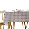 Nordic Plaid PVC Tablecloth: Oil-proof, Waterproof, Wash-free Table/Sofa Mat
