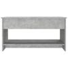 Vidaxl Couchtisch, Beton Grau, 102X50X52,5 Cm