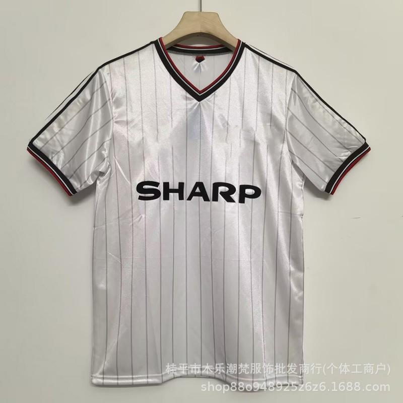 Vintage Retro Football Shirts Classic Club Short Sleeve Soccer Jerseys Men