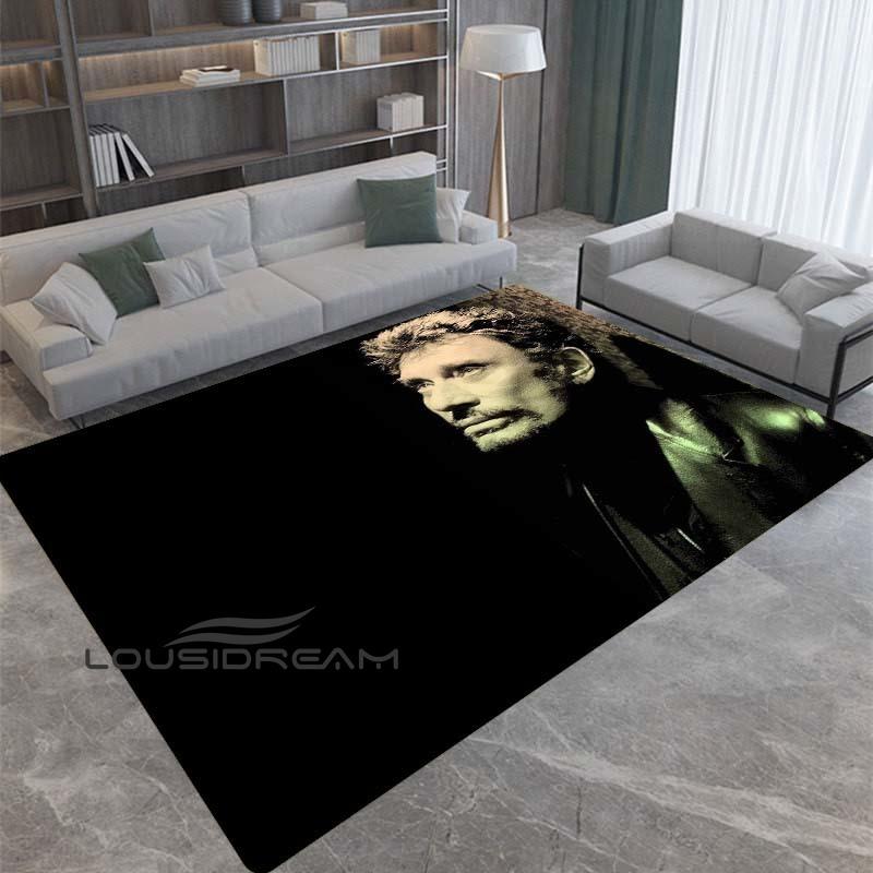 Cheap French Rock Star Johnny Hallyday rug Flannel All Season Light ...