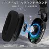 ATTACK SHARK L90 Gaming Headset: Ultra-lightweight 216g, 3 Connection Types (wired 3.5mm/Bluetooth 5.3/2.4GHz Wireless), Ultra-low Latency with Lights