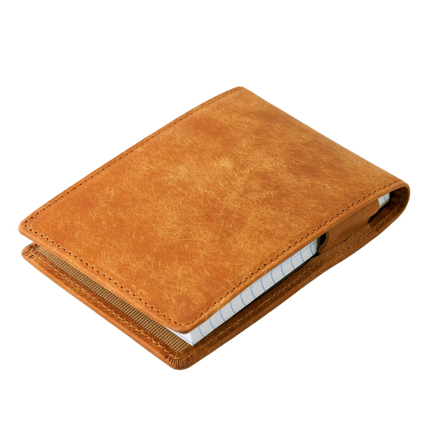

Slip-On PB RHODIA Memo Cover No. 11, Italian Leather Pueblo Compact, Cognac (Light Brown), IPV-6001