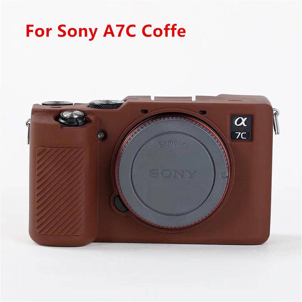 Soft Silicone Armor Camera Body Case For Sony A7R5 A7R4 A7M4 A7R3 A7R2 A7S2 A72 ZVE10 ZV1F ZV1F M2 Protective Rubber Cover