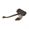 Bronze Swivel Hook 3 Arms Wall Mounted Coat Hanger for Home Organization
