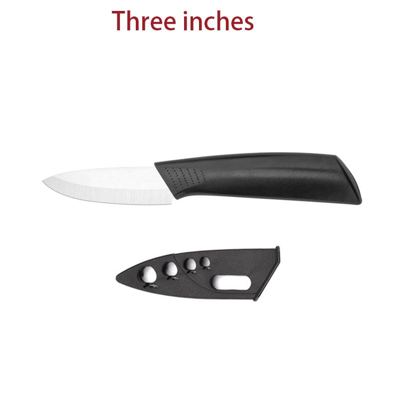 3/4/5 Inch Ceramic Knife Can Resist Oxidation Without Rust Fruit Knife Cover Portable Baby And Toddler Food Preparation Knivse