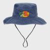 Bass Pro Shops Siuvinėta Platus Kraštas Džinsinė Žvejybos Kepurė