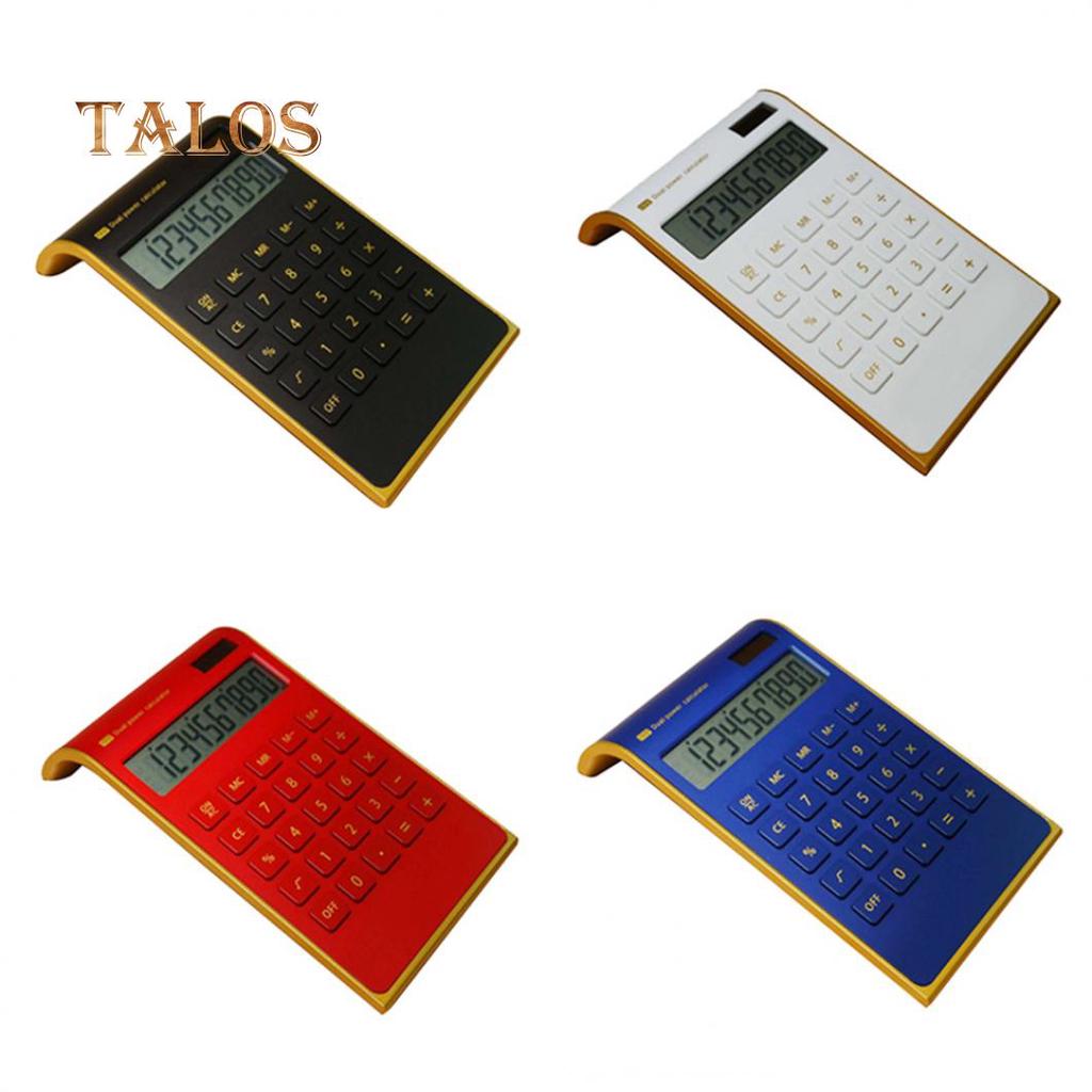 zzJiaCzs Solar Power Calculator Fashion Inclined Calculating Tool School Office 10 Digits Desktop Calculator Tool Blue zzJiaCzs Solar Power Calculator Fashion Inclined Calculating Tool School Office 10 Digits Desktop Calculator Tool Blue