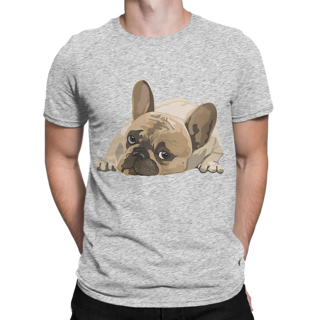 French Bulldog Graphic 100 Cotton TShirt French Bulldog Tees Tops For Unisex