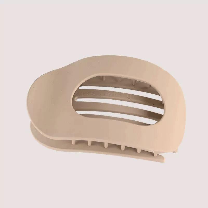 Neue Elegante Matte Acryl Abgerundete Entenschnabel Haarspangen Damen Mode Einfarbig Kunststoff Haarnadel Haaraccessoires