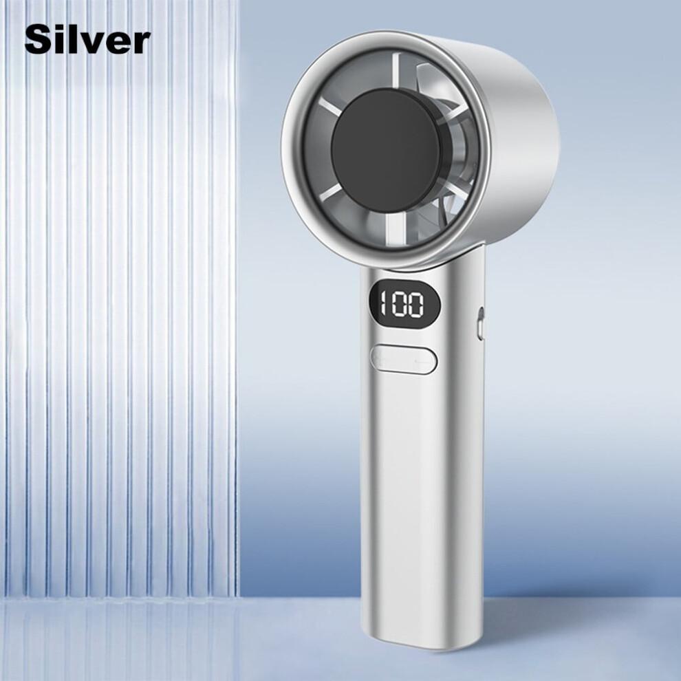 Handheld Fan High- Portable Turbofan Usb Rechargeable Electric Fan