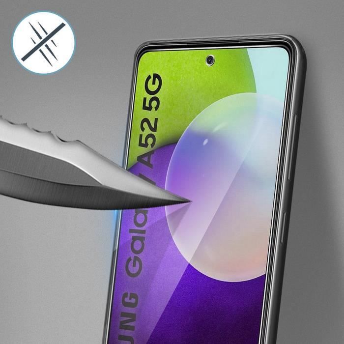 Film de protection - Samsung - A52 5G - Pack de 2 - Ultra-mince - Anti-rayure - TPU