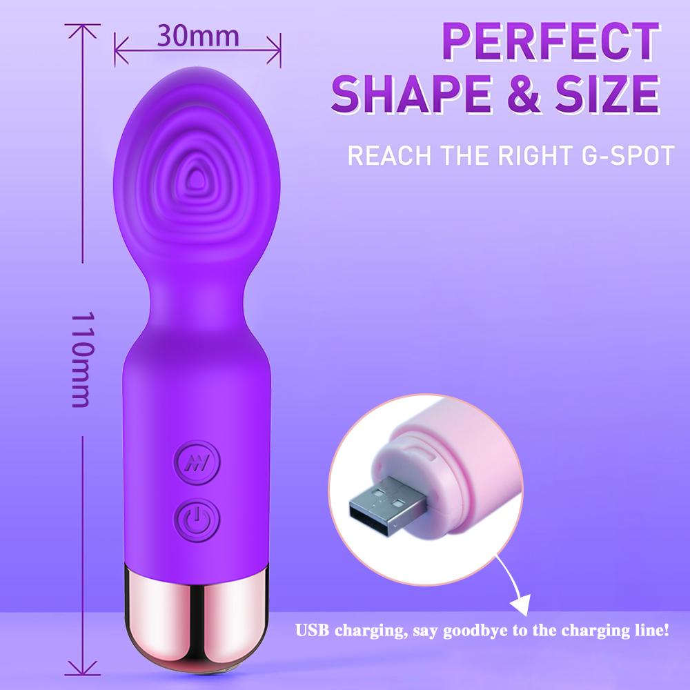 AV Vibrator for Female G Spot Vibration Vagina Anal Clitoris Stimulator Dildo Vibrator Adult Sex Toys for Women Masturbation