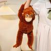 Doll Gibbon Gorilla Plush Toy Soothing Cartoon Animals Fill Embrace Gift Doll