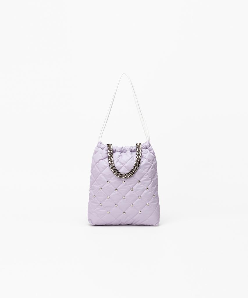 Jina In Ny Royal Princess Large Shoulder Bag [Violet Quilting]