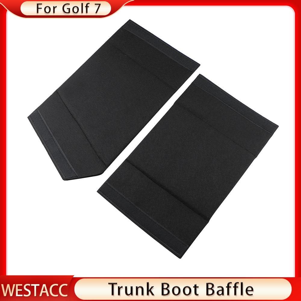 Car Trunk Boot Baffle For Volkswagen VW Golf 7.5 MK7.5 2017 - Trunk PartitionTail Box Storage Baffle