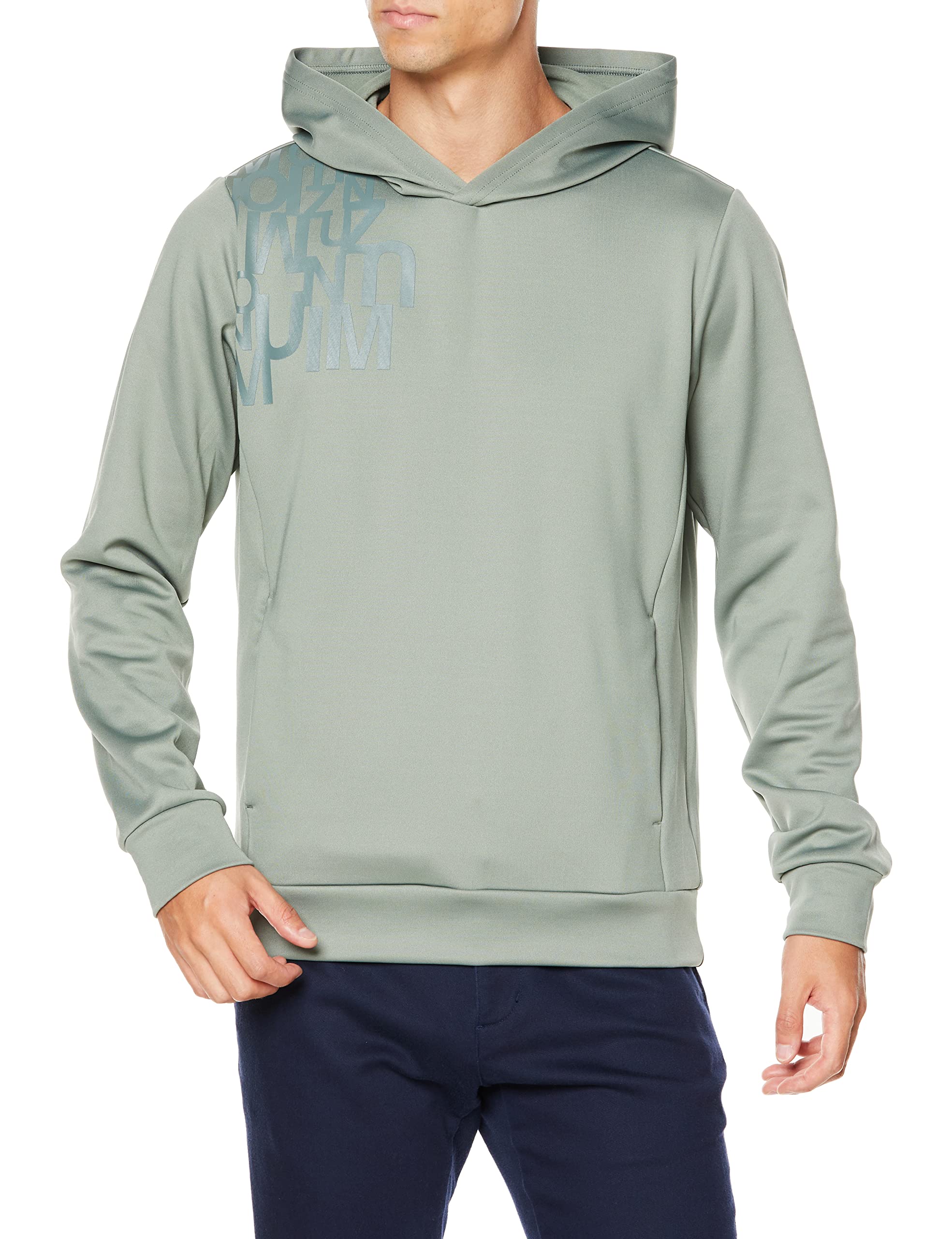 

Mizuno Stretch Hooded Golf Parka Light XL Men s Fleece-Lined (E2MC2505), Khaki,