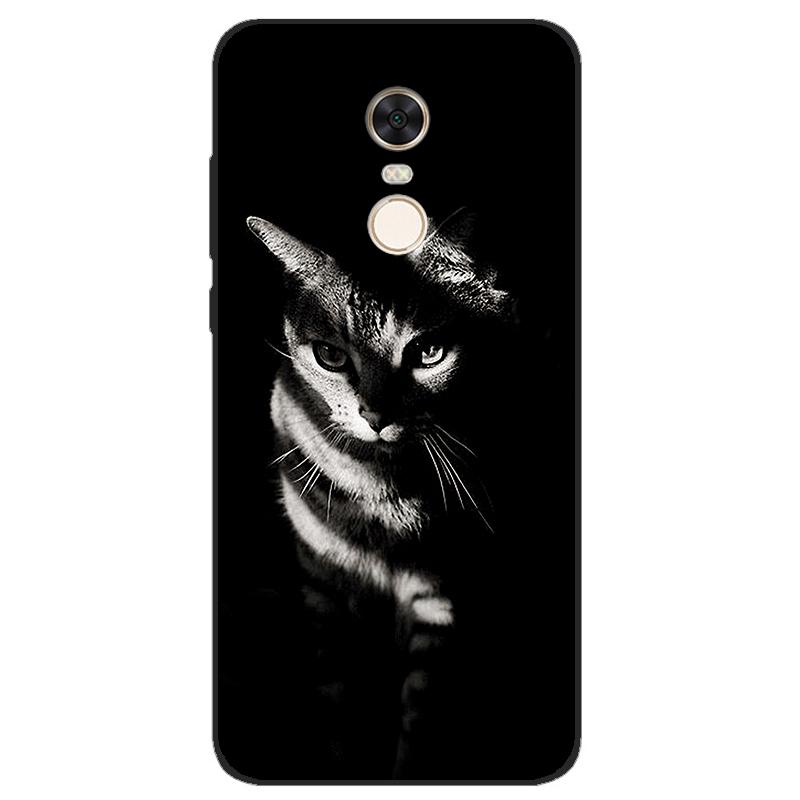 For xiaomi Redmi 5 Plus 5.99 Inch Case on xiaomi Redmi 5 5.7 inch Cover hongmi 5 Plus Phone Cases clear silicon back animal cat