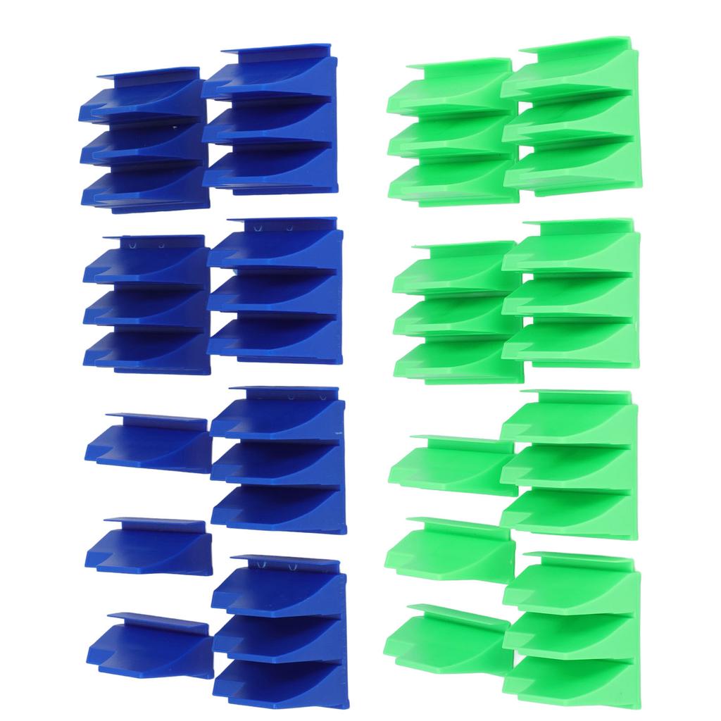 Organizator Geometric pentru Chei 20 de Sloturi Modular Magnetic Suport Rack pentru Chei pentru 6mm la 38mm 1/4in la 1 1