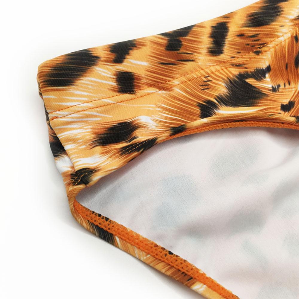 Herren-Badehose, Badehose, Tiger-Streifen, enge Passform, sexy Badebekleidung, Strandkleidung, Bräunen, Surfen, Fitnessstudio