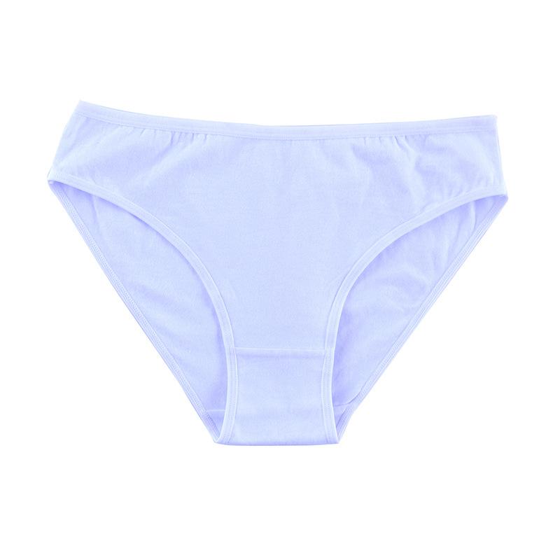 Women's Underwear Panties Cotton Breathable Panty Female Briefs Mid-Rise Undershorts