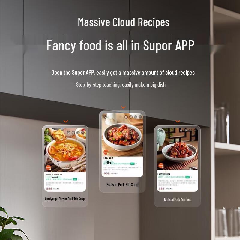 SUPOR 5L Smart Electric Pressure Cooker CN plug (adapter included)