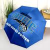 Vintage Orlando Magic Basketball Poster Folding Umbrella Travel Umbrella Three Folds Outdoor Sun Umbrella