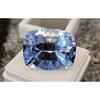 Natural Aquamarine Blue Cushion Cut 33-34 Ct Stunning Certified Loose Gemstone