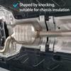 Embossed Aluminium Fit Car Exhaust Heat Shield Kit Shield Heat Shield Firewal Floor Pan Tank Turbo Manifold Heat Shield