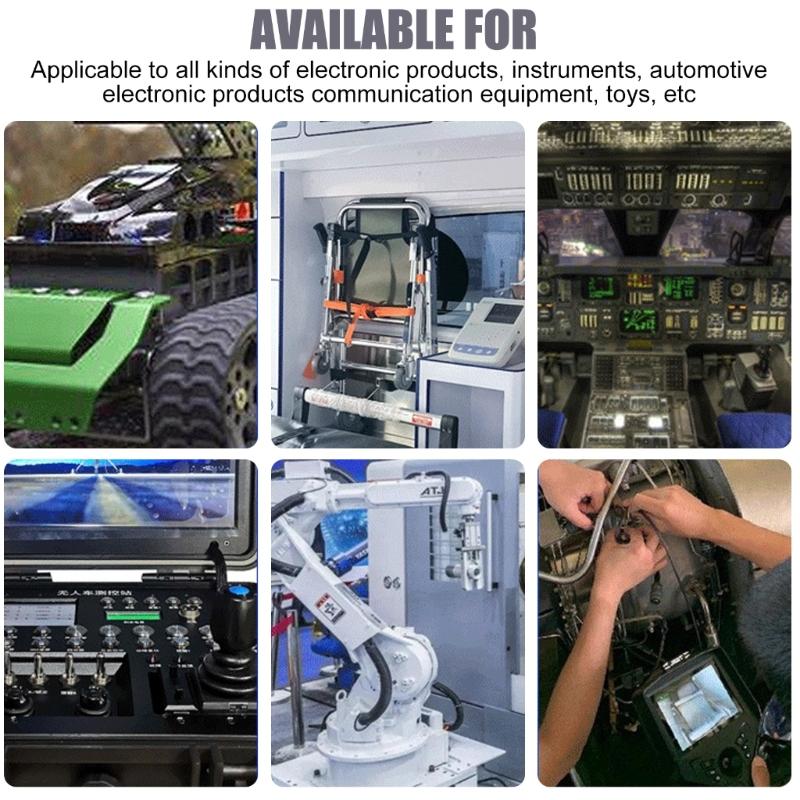 HY29D 3 Way Toggle Switches with 6 Pin Multiple Use PVC 6 Pin Button Switches for Residential Electrical Installations