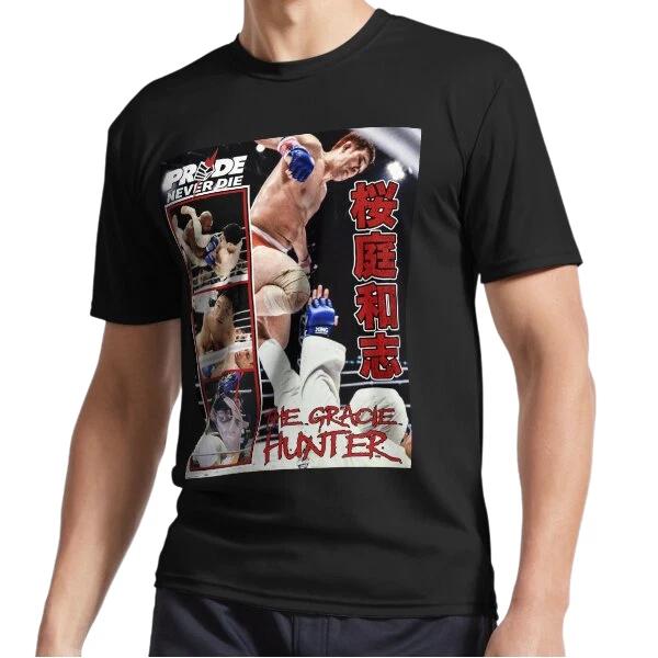 

New Kazushi Sakuraba The Gracie Hunter Active Logo T-Shirt Funny Size S to 5XL 4XL