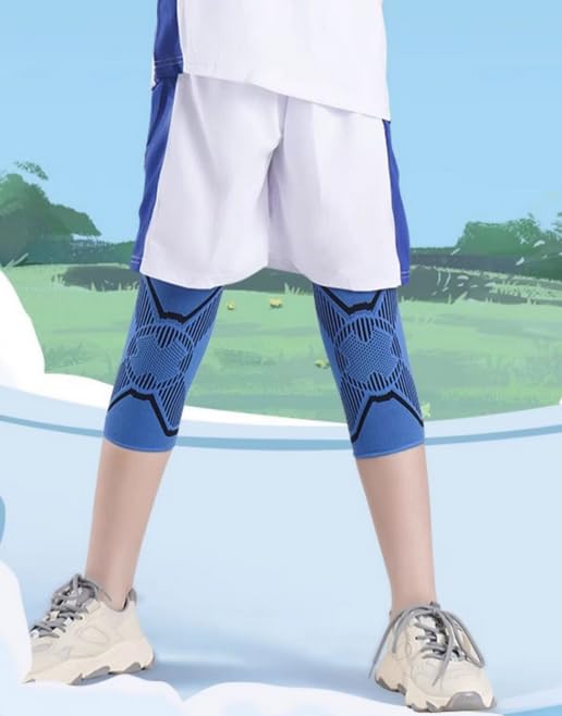 Thin Knee Pads for Perfect for Spring and Elementary and Junior High School Knee Pads for and Breathable and Stretchy Knee Protectors for Injury