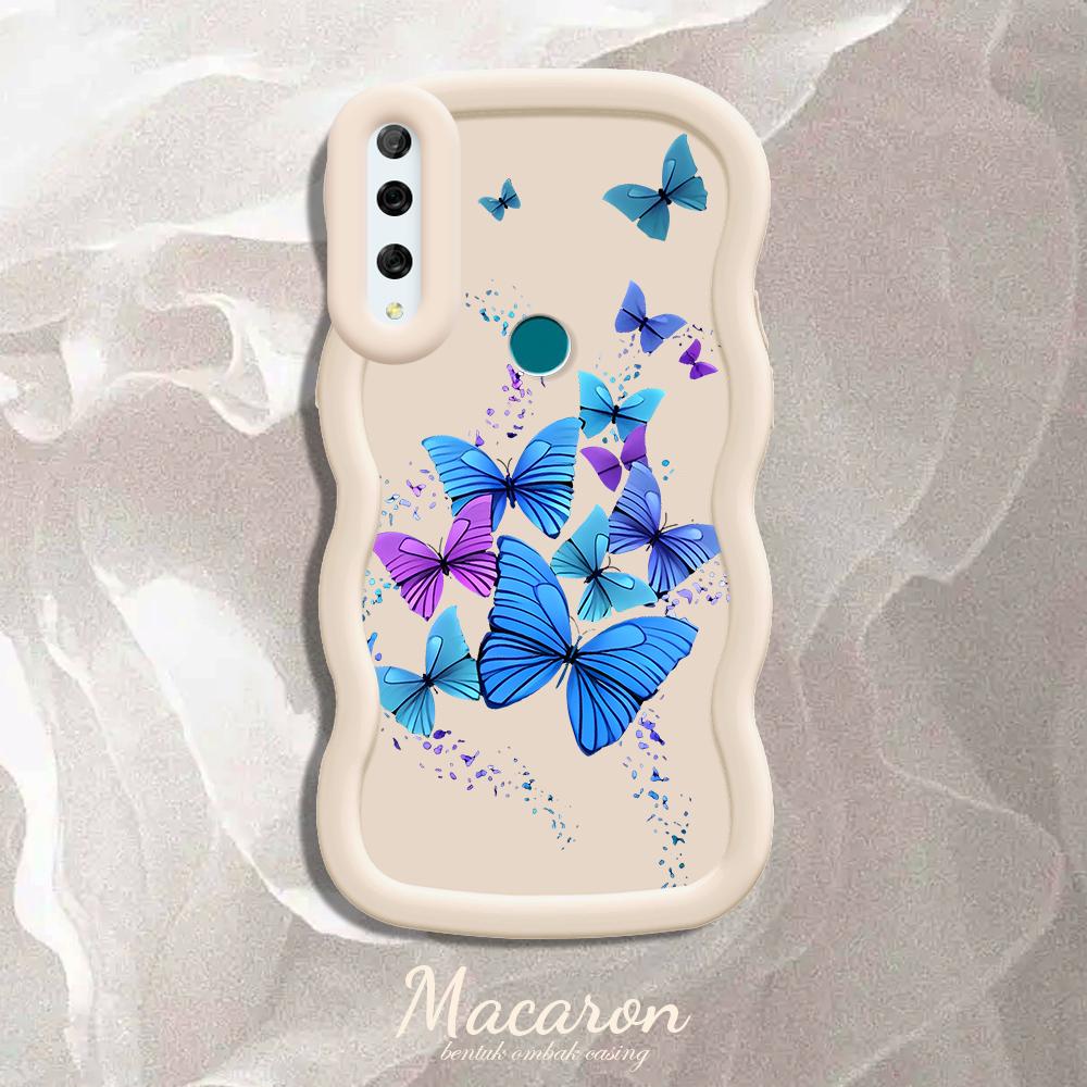 

Окрашенный узор Big Wave Edge Мягкий силиконовый материал Macaron чехол для телефона противоударный защитный резиновый чехол для iPhone Huawei Honor Infinix Tecno iPhone 11 Pro