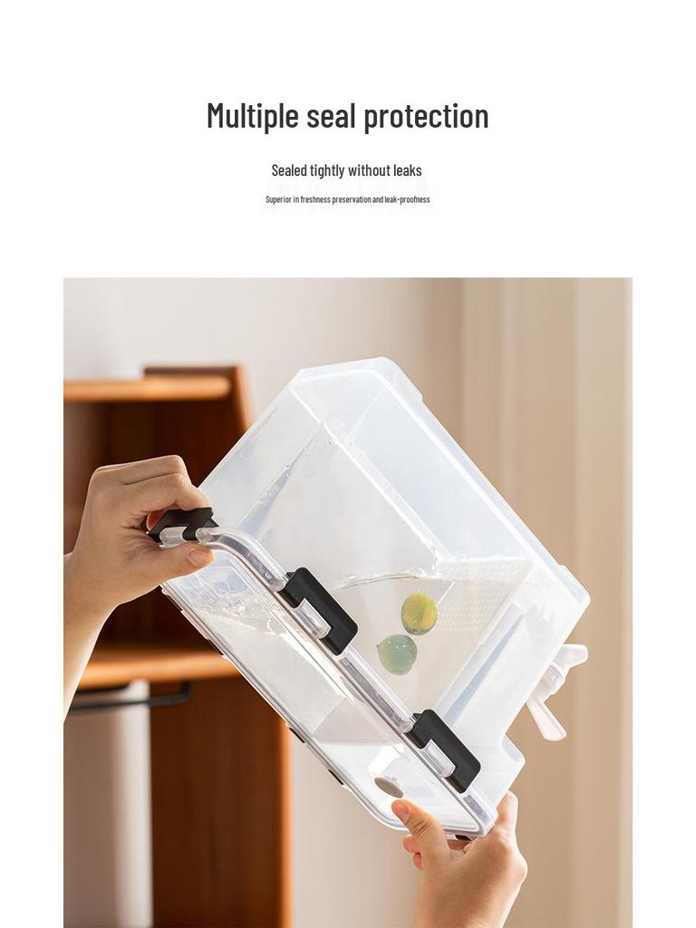 3.5L Cold Water Kettle with Faucet for Tea, Juice, and Cold Brew