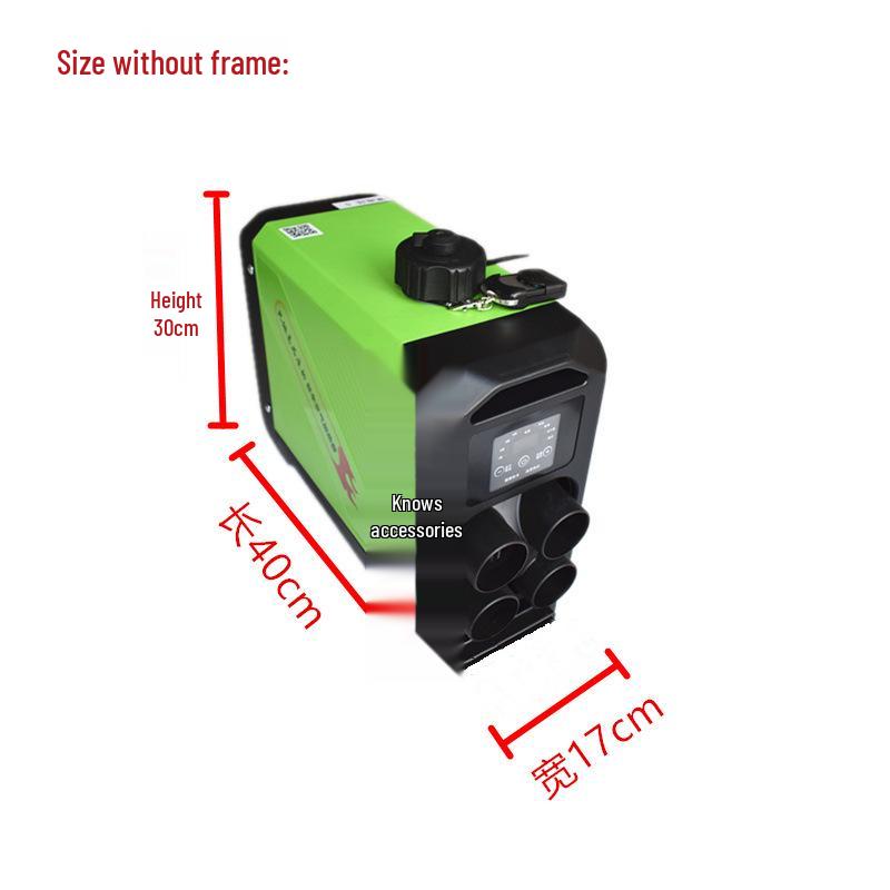 Electric Tricycle Four-Wheel Diesel Heater - Portable Warm Air Heating Stove for Vehicles