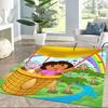 Dora Explorer Area Rug Perfect for Study room Dining Room Dormitory Living Rooms Antislip Carpet Anime Office Decor Birthday/Christmas Gift