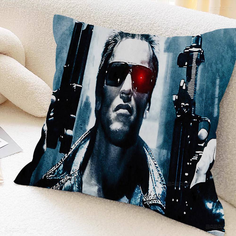 Movie T-TERMINATOR Pillow Cover Sofa Cushion Cover Home Room Decoration Children Gift
