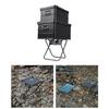 Lightweight Travel Stool Collapsible Outdoor Aluminium-Alloy Stool for Fishing