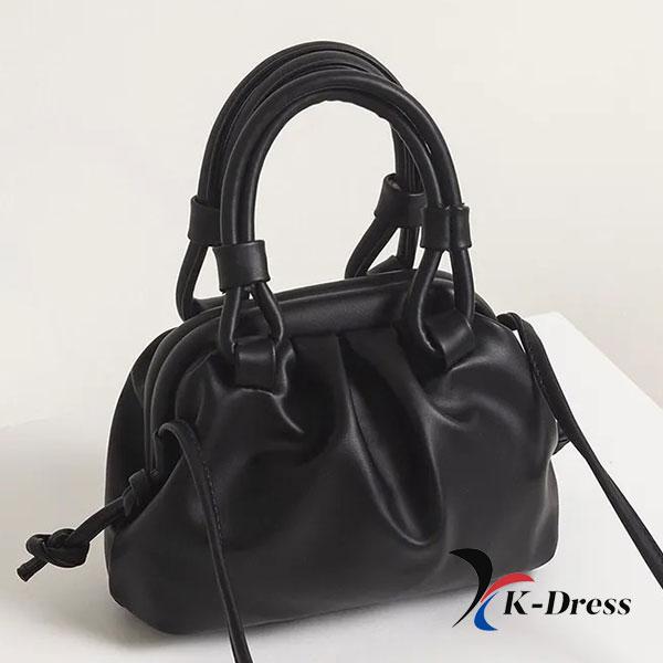 Shirring Dumpling Mini Cross Tote Bag (2 Colors)