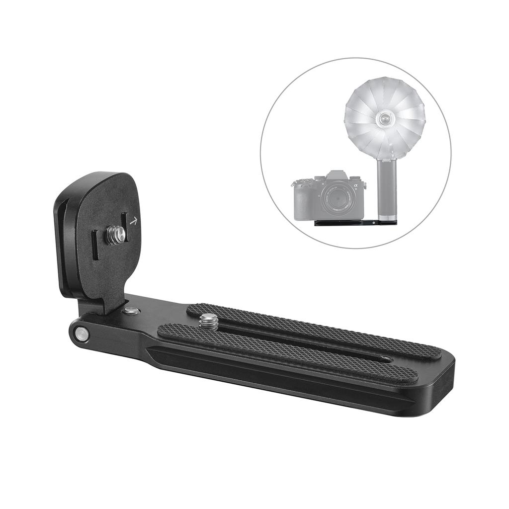 Godox FB01 Flash Bracket for Camera Aluminum Alloy Flash Holder Stand Compatible with Godox Lux