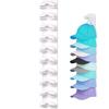 Wall Mounted Hat Rack Baseball Cap Storage Hanger Adhesive Display Holder Cap Organization For Cloakroom Closet Home Storages