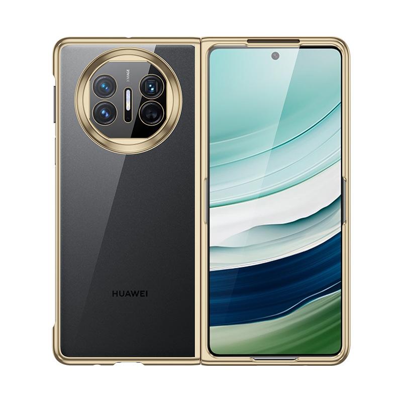 Applicable To HUAWEI Mate X7 Folding Screen Mobile Phone Case Electroplating Huawei MateX6 Hard Case Anti-drop X5 Protective Case