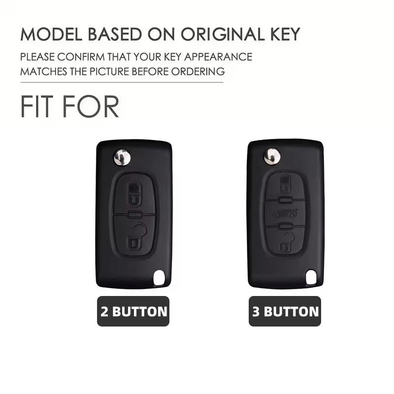 Tpu Car Key Case Cover For Peugeot 107 206 207 307 308 406 For Citroen Xsara Picasso C2 C3 C4 C5 C6 C8 Keyless Fob Accessories