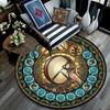 Celtic Musical Harmony Round Area Rug Under Office Chairs Bedroom Living Room Home Decor