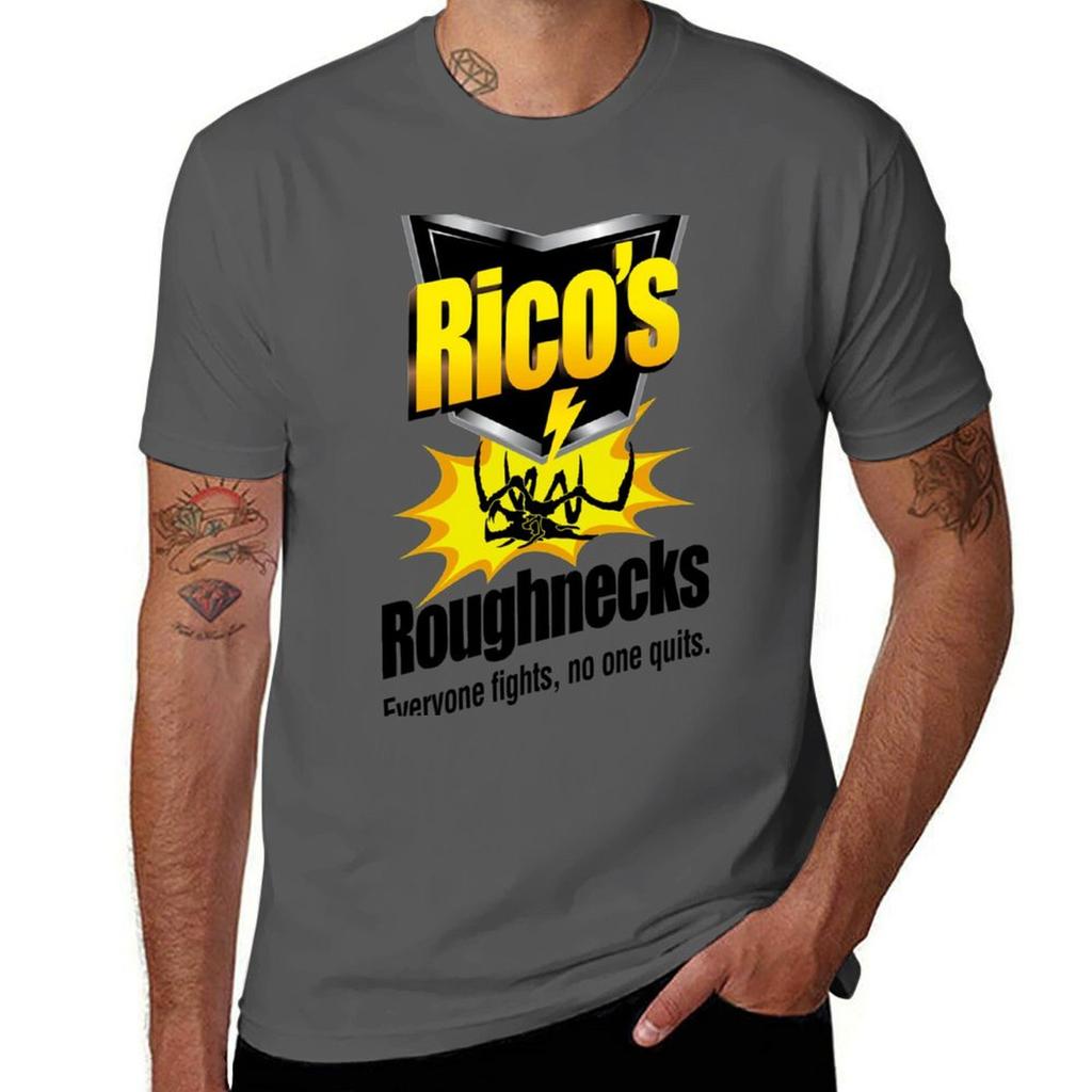 Ricos Roughnecks Classic TShirt TShirt t shirts for man cotton soft man t shirts cotton TShirt