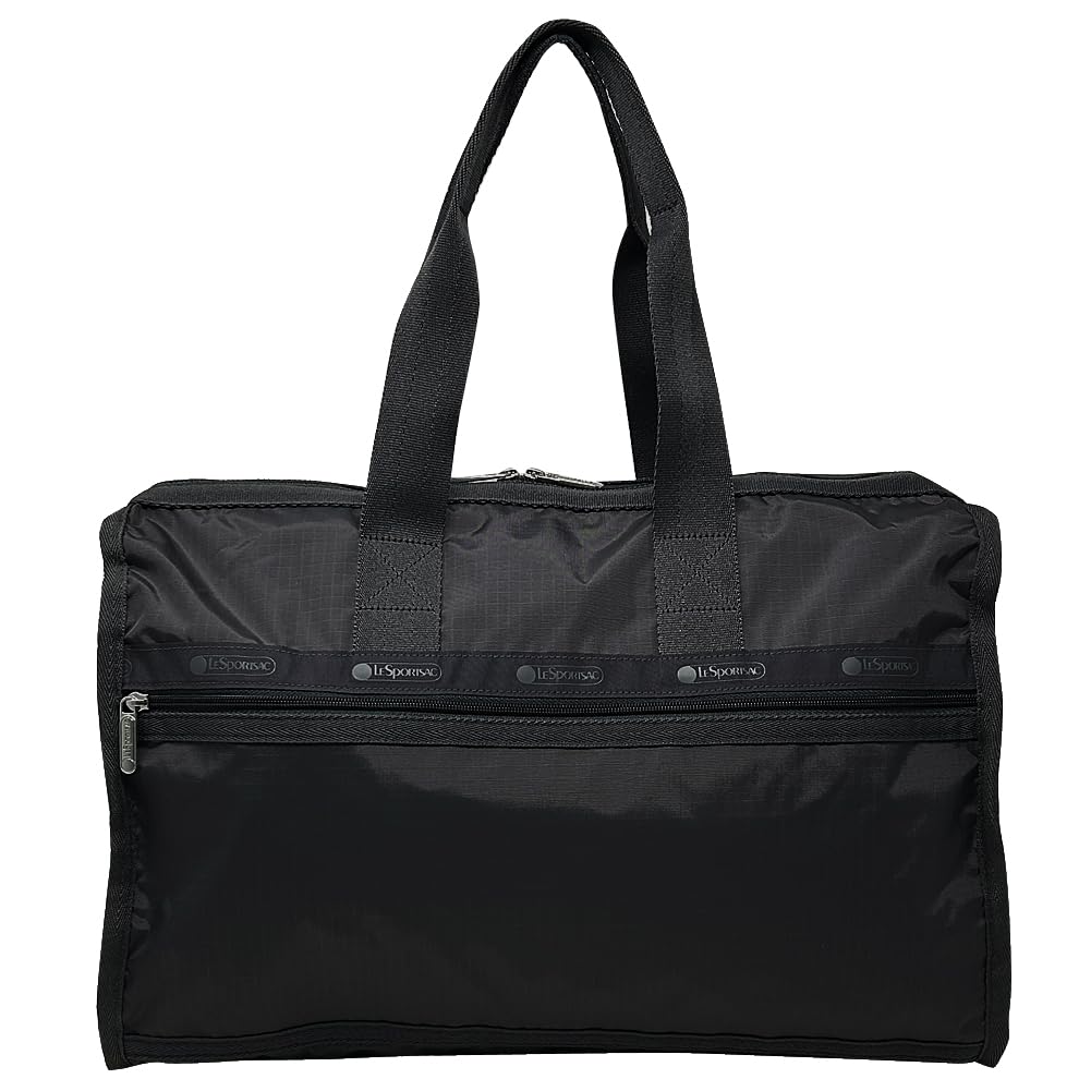 LeSportsac Deluxe Medium Weekender Boston Bag for night trips (Thunder) 1-2 (4318) [Used]