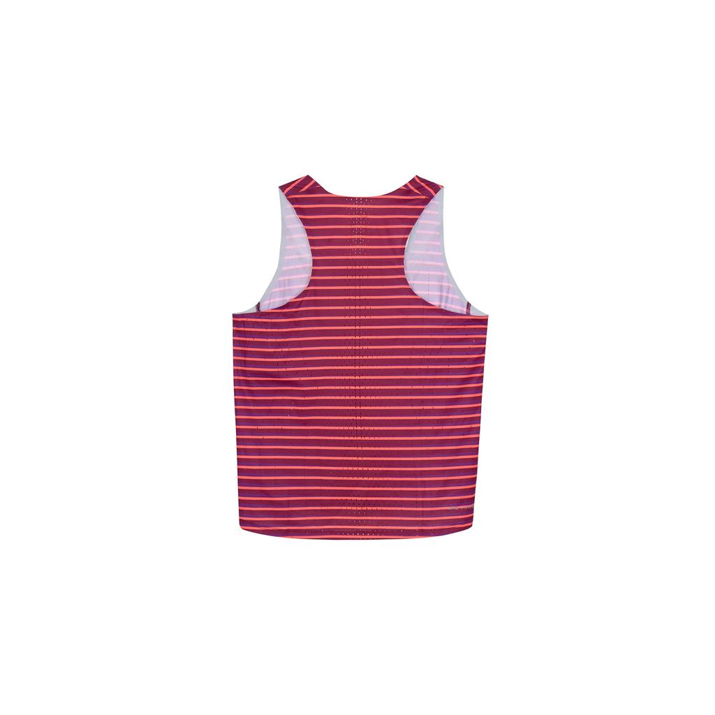 Nike Canottiera Sportiva a Strisce Donna top Rossi DR5852-638