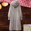 Autumn and Winter New Imitation Mink Fleece Fur Coat Loose Hooded Knee Medium and Long Large Size Coat Women