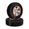 Penkou [2025 New Model] Tire Chain, Cloth Tire Chain, Snow Socks, Snow Chain, Lightweight, Quiet, Anti-Slip, Easy To Install, Will Not Damage Tires,
